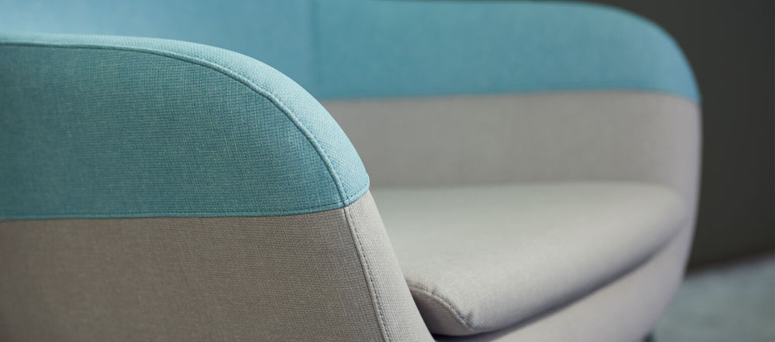 Similicuir de skai® en bleu & turquoise pour meubles rembourrés