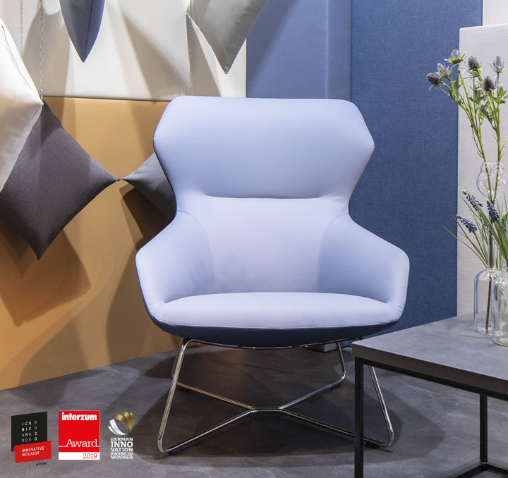 skai® Pureto EN – Pour les sièges, le mobilier et les éléments d’aménagement de l’espace