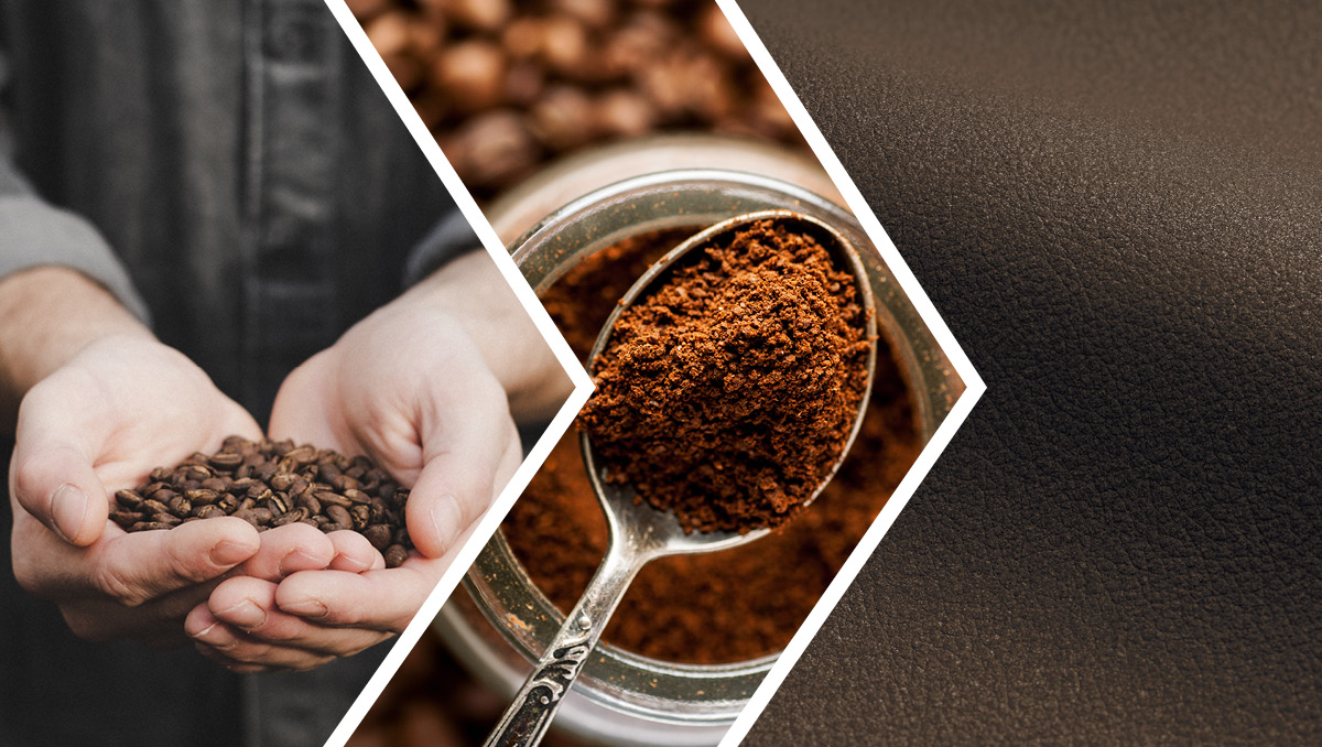 skai® VyP Coffee mit laif® Technologie - Oberflächenmaterial aus Kaffeesatz 