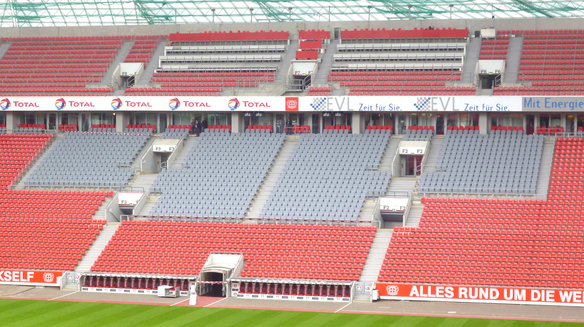 Bayarena Leverkusen stadium